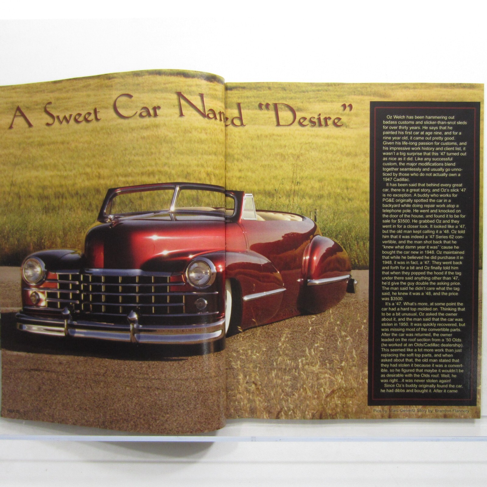 Rod and Kulture Fall 2006 No 7, Oz’s Caddy, San Fernando Drags, Flansberg Road