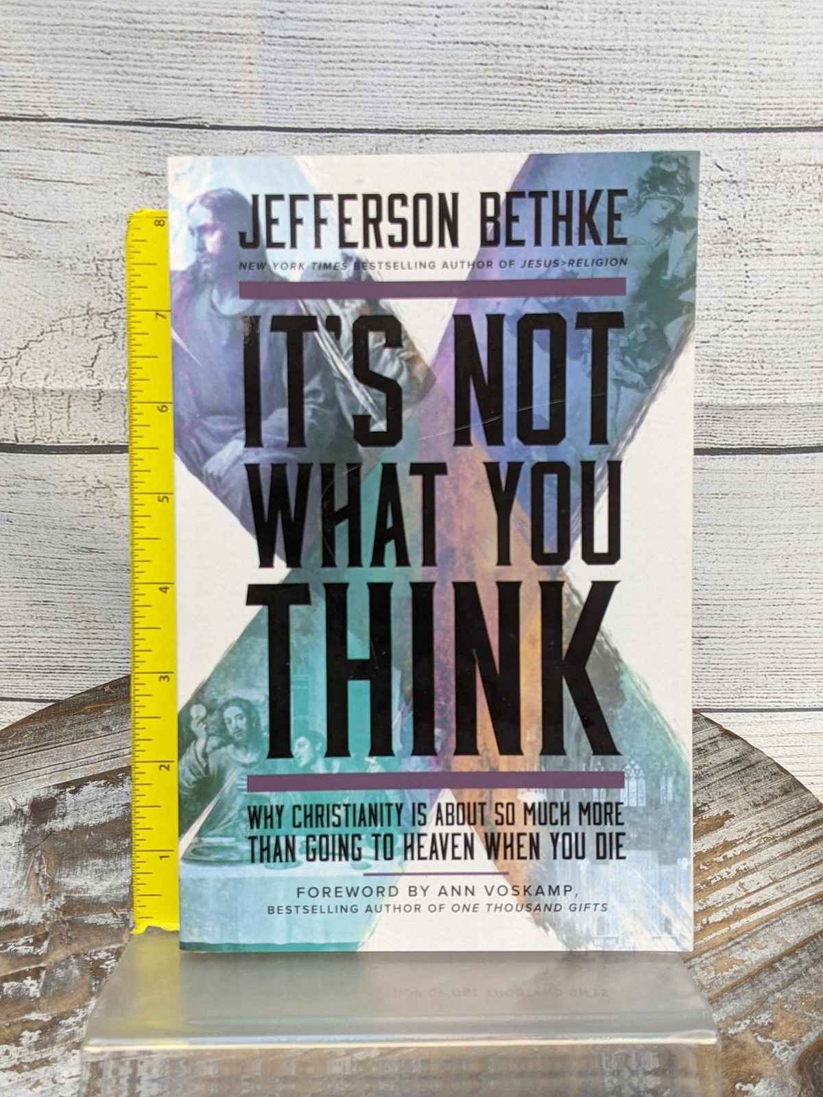 It’s Not What You Think: Christianity Is More by Jefferson Bethke Paperback Book