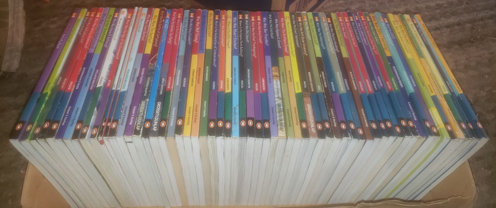 Lot 106 WHO WAS Where WHAT? + 8 sc books VGC