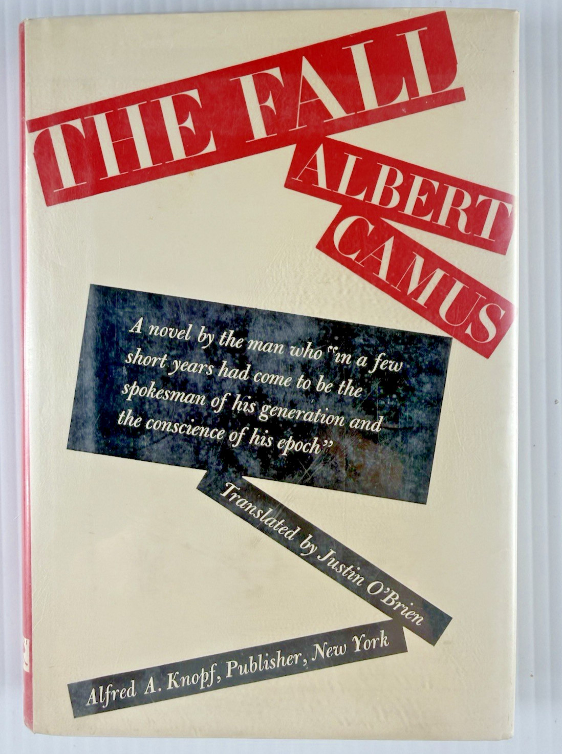 The Fall Albert Camus 1966 Hardcover Knopf Borzoi 14th Printing Justin O’Brien