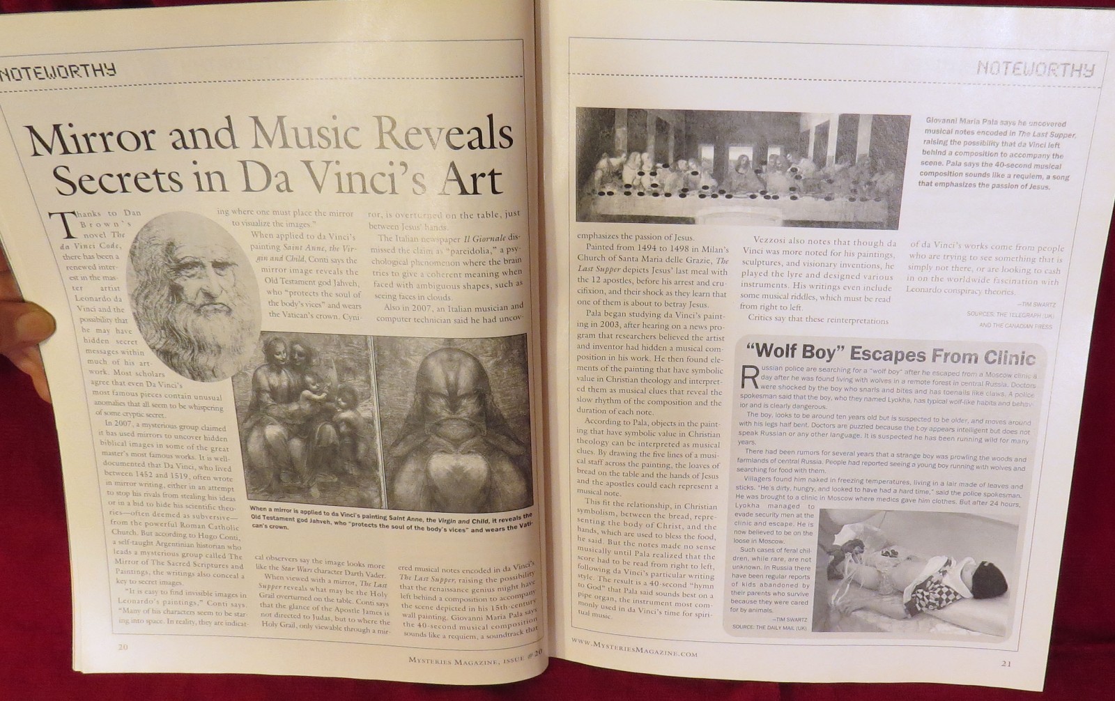 Mysteries Magazine Spring 2008 Exploring Mysteries Modern & Yesteryear