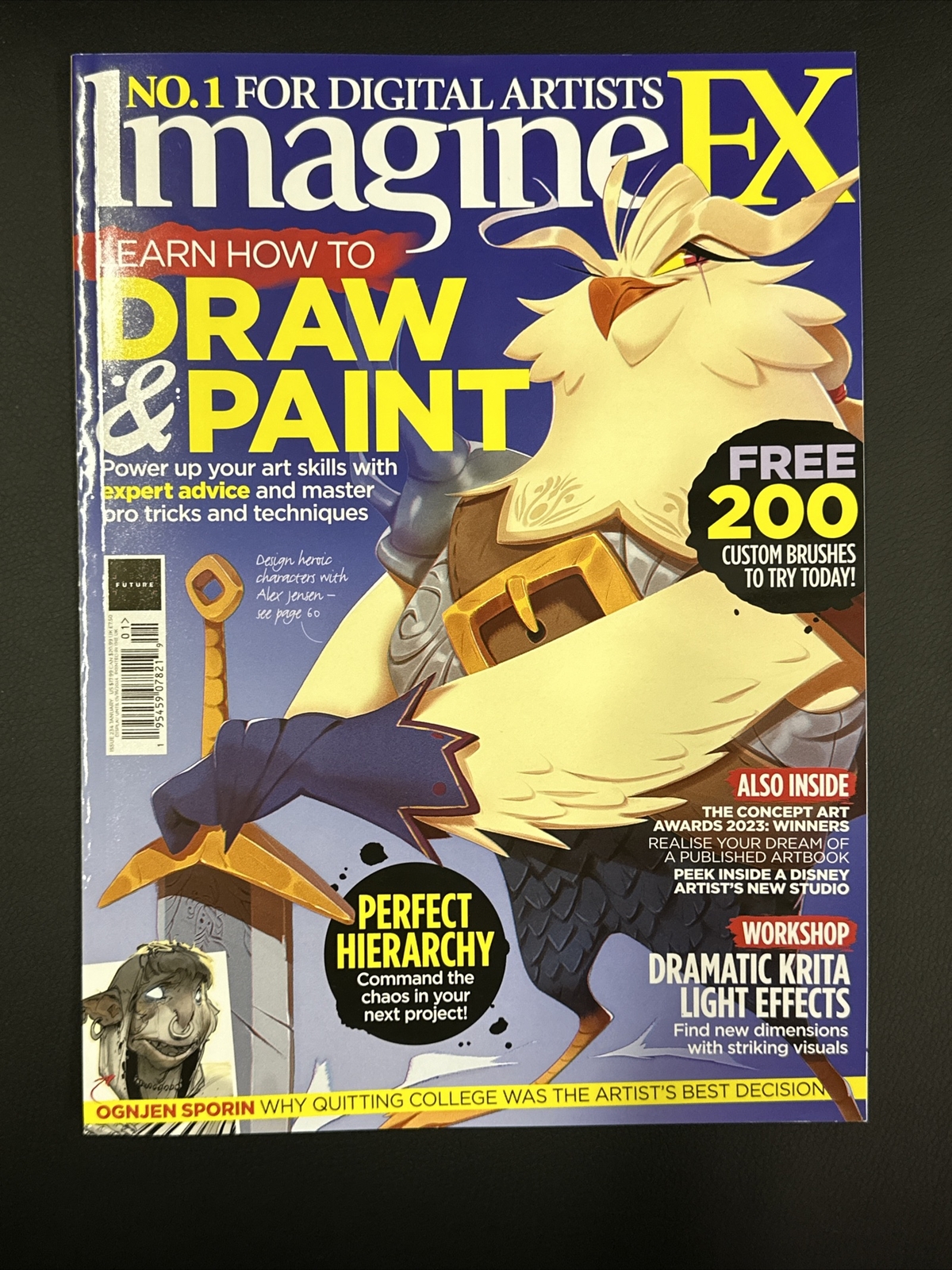 Imagine FX Magazine January 2024 Issue 234 Learn To Draw And Paint
