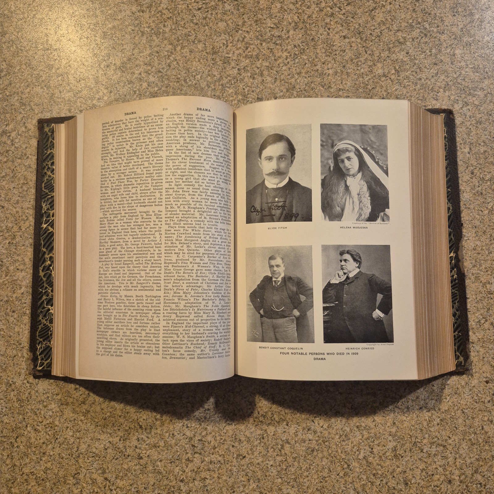 The New International Yearbook For The Year 1909 & 1912 HC With Pictures