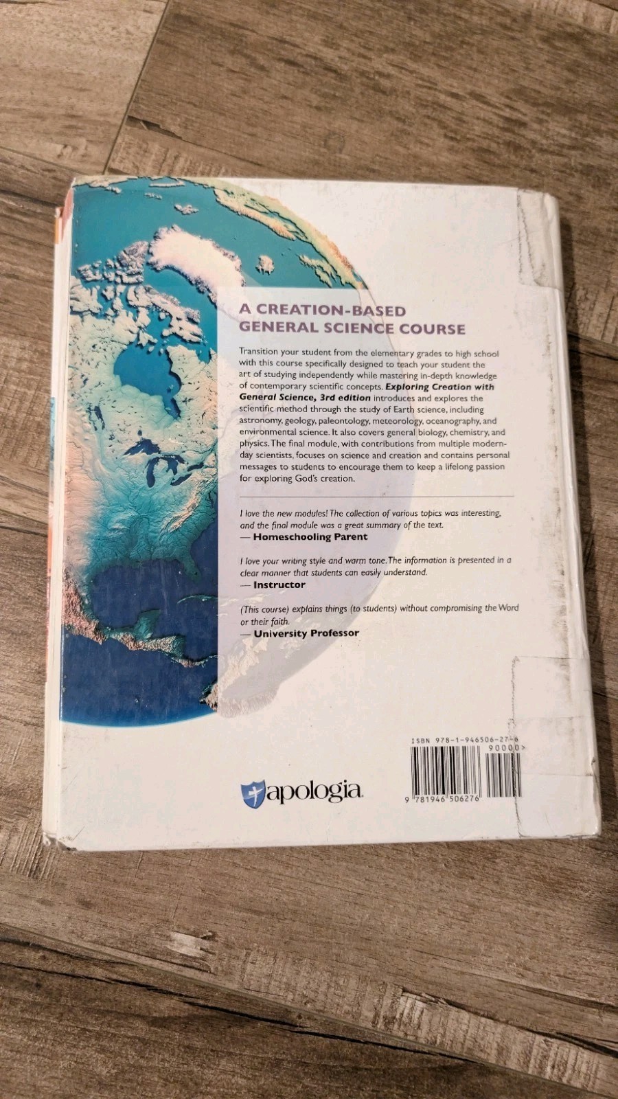 Apologia Exploring Creation with General Science 3rd Edition (Loose Spine)