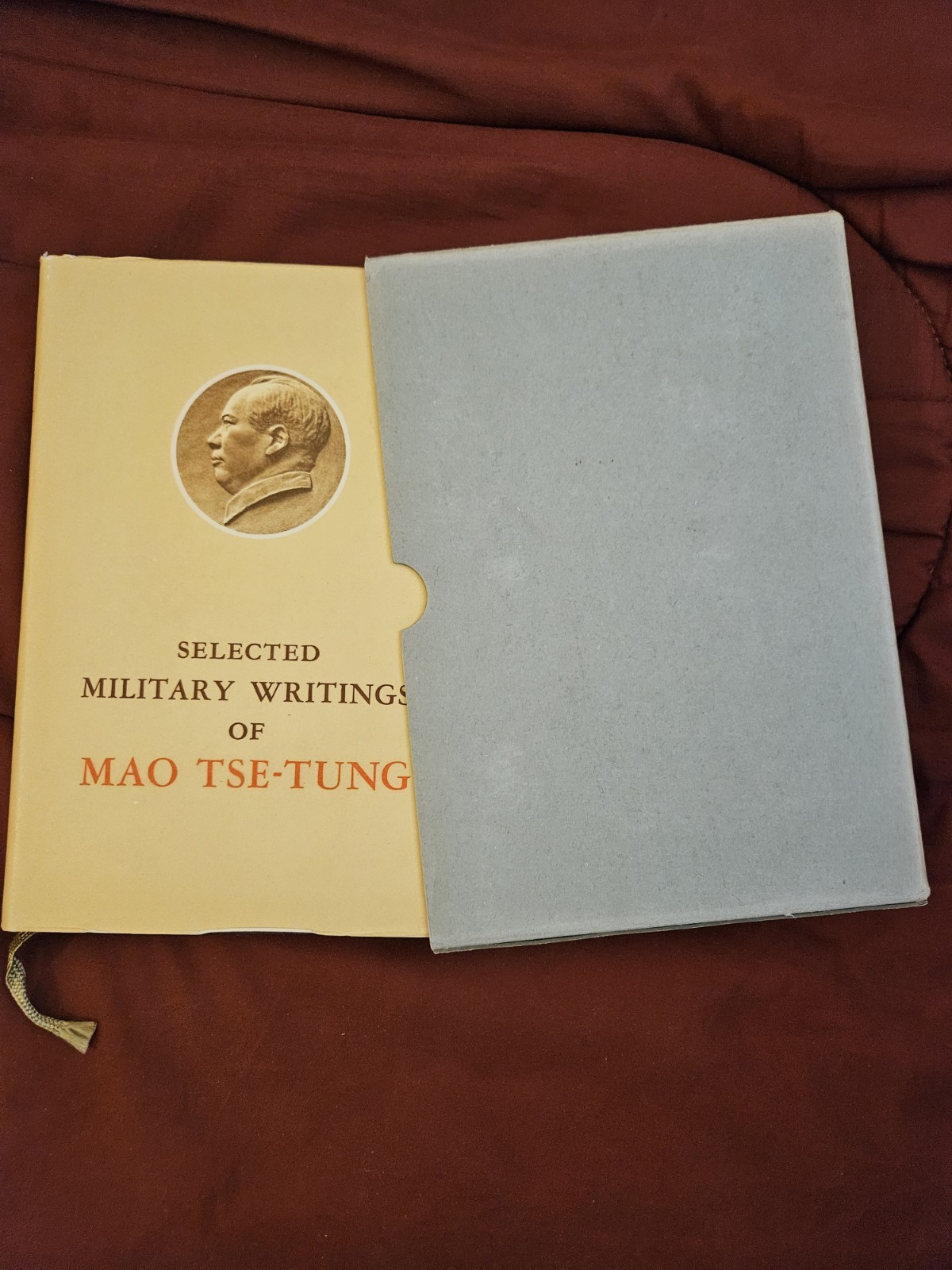 SELECTED MILITARY WRITINGS OF MAO TSE-TUNG in Orig. Slipcase, MINT CONDITION