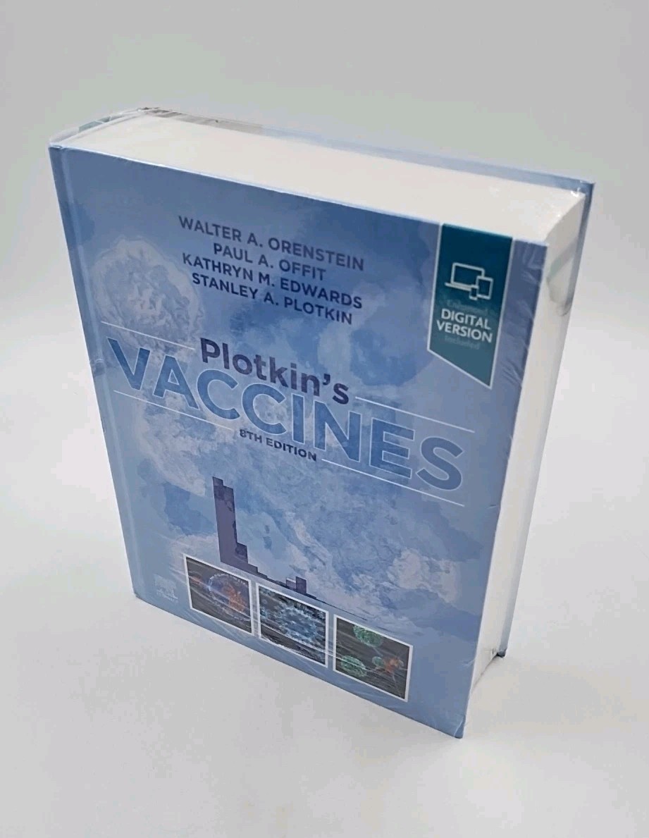 Plotkin’s Vaccines 8th Edition – 9780323790581 – New Sealed – (H4-C2)