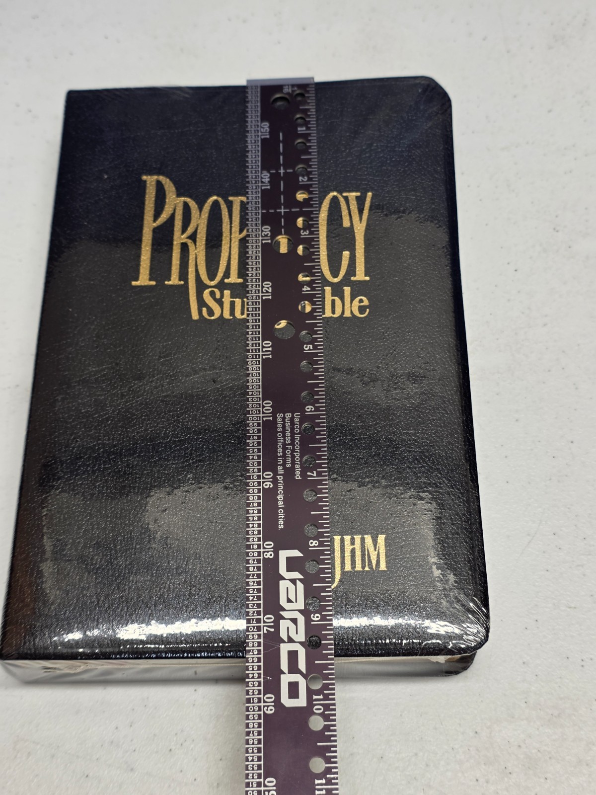 NKJV Prophecy Study Bible John Hagee Ministries Black Bonded Leather – Sealed