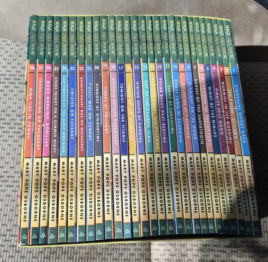 Magic Tree House 1–28 Box Set – Complete 28-Book Collection Complete