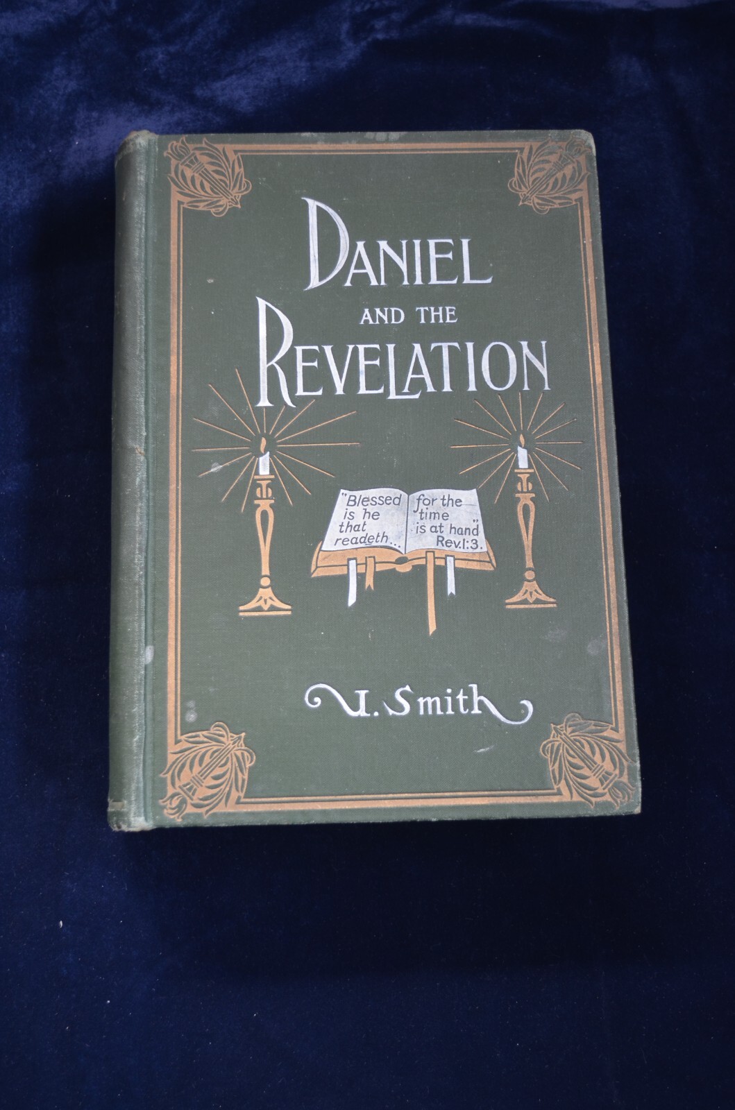 Daniel and the Revelation Uriah Smith Stanborough Press 1921 Marbled page edges
