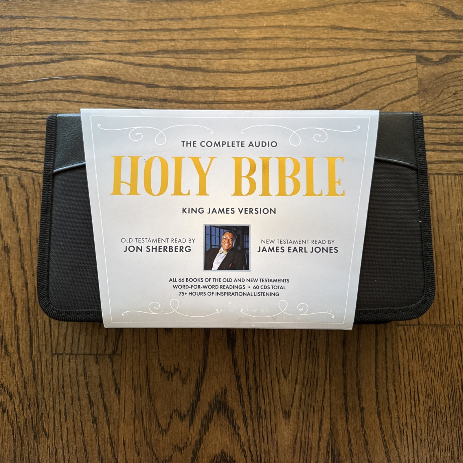 The Complete Audio Bible King James Version CD Set Jon Sherberg James Earl Jones