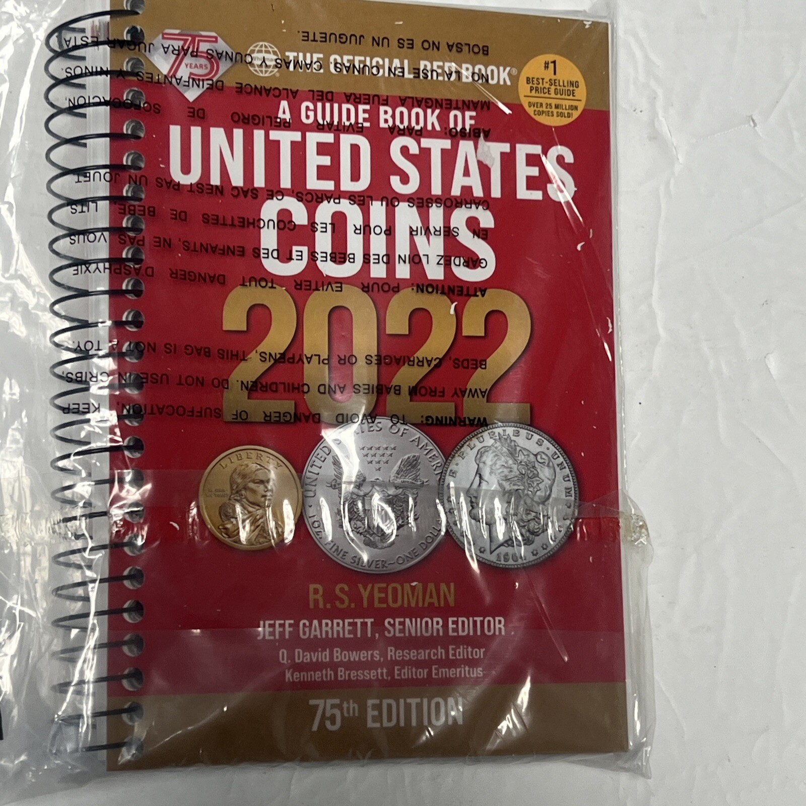 The Official Red Book 2022 75Th Edition New Sealed