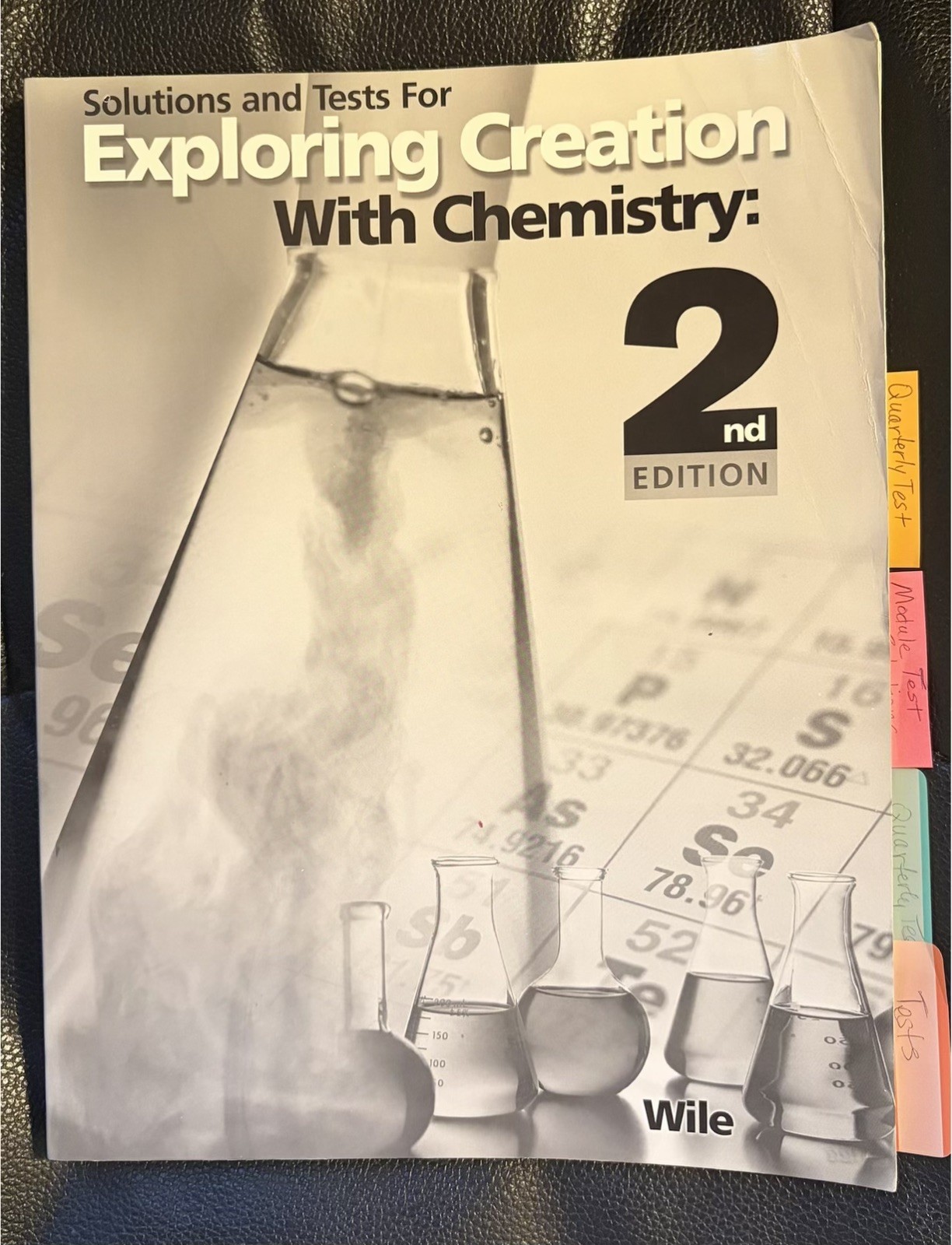 Apologia Exploring Creation Chemistry 2nd Edition PLUS Solutions & Tests Module