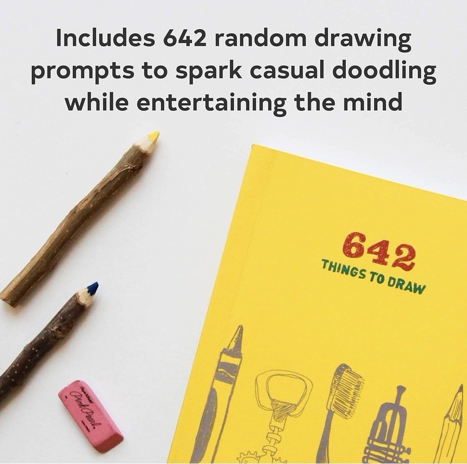 642 Things to Draw: Journal – Paperback By Chronicle Books 304 Pages Brand New