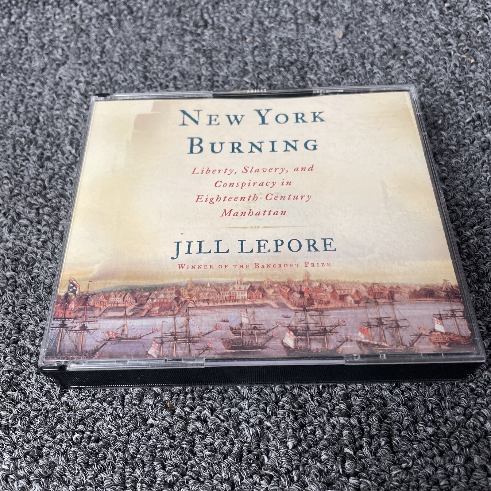 New York Burning Audio Jill Lepore 6 CD Set 2005 Rare Liberty Slavery Conspiracy
