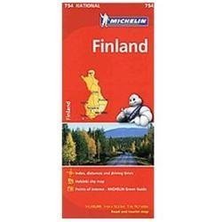 Finland by Michelin (2018, Sheet Map, Folded)