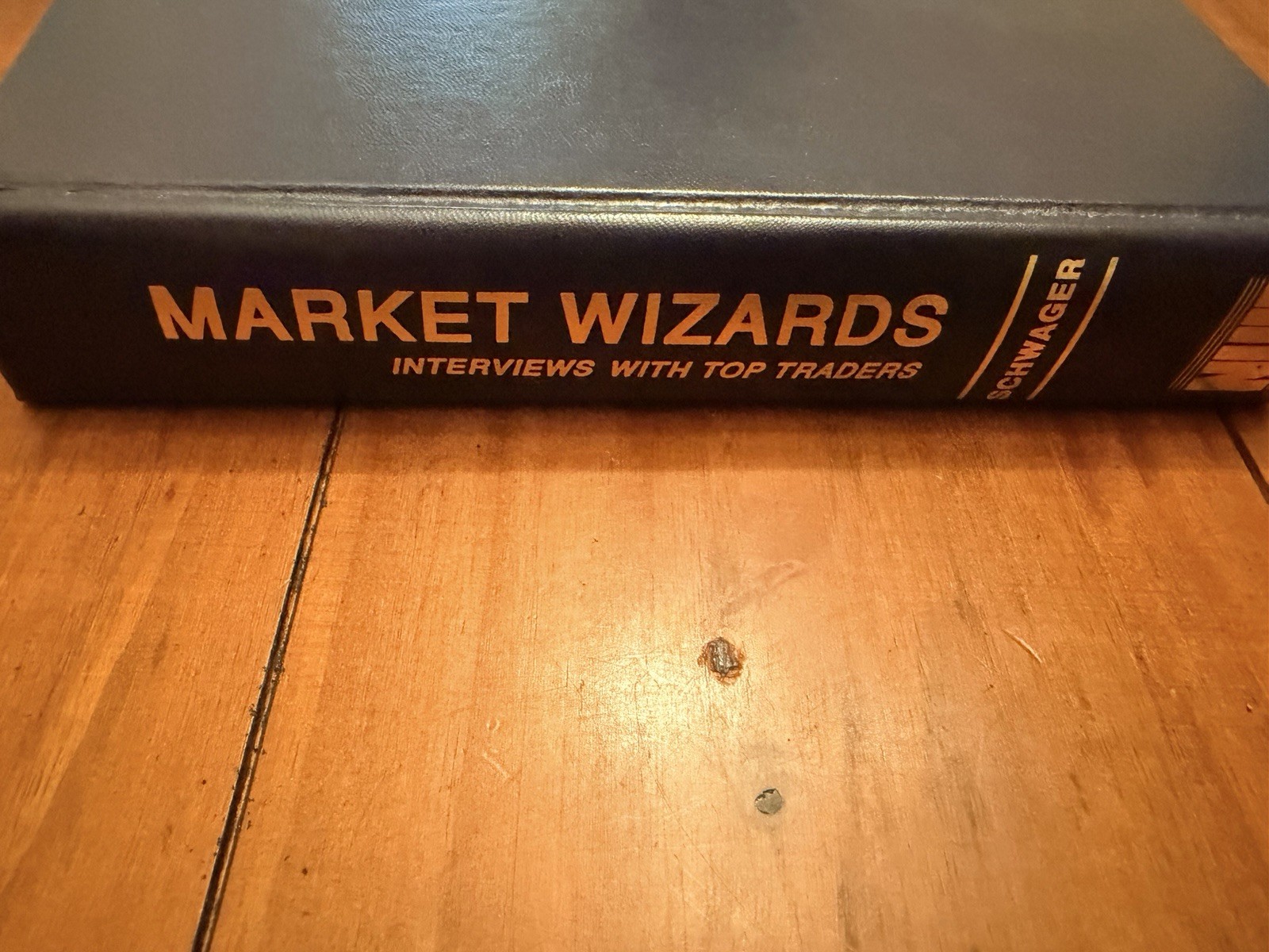 Market Wizards Jack Schwager – 1989 NYIF Hardcover – Early 4th Printing