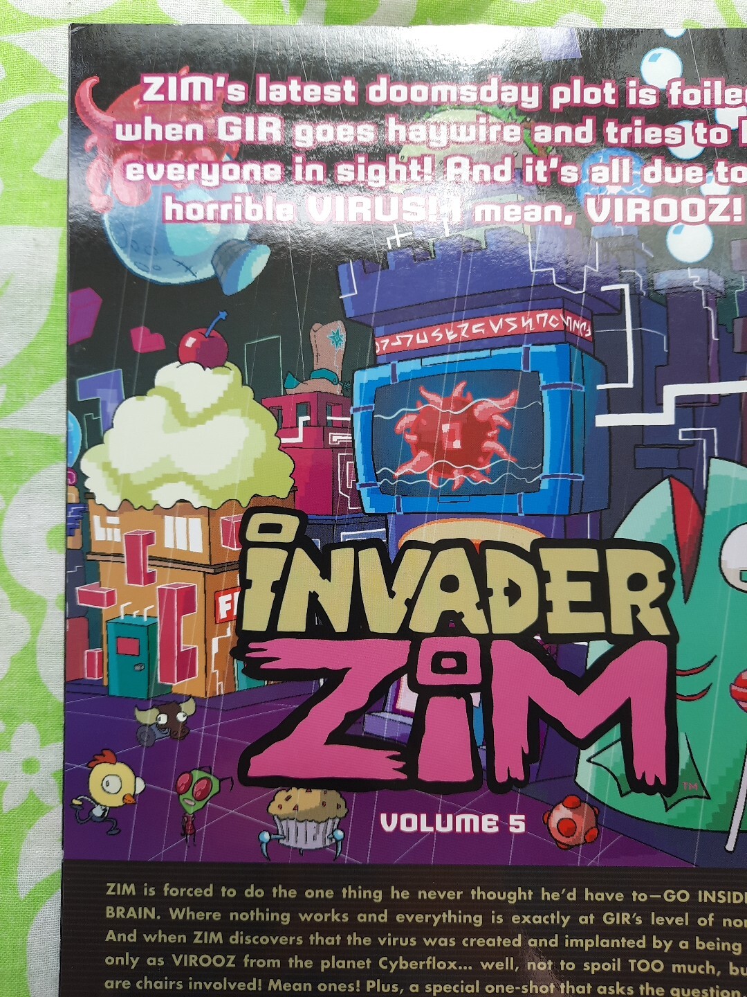 INVADER ZIM Vol. 5 Jhonen Vasquez Eric Trueheart Dave Crosland Paperback 2018