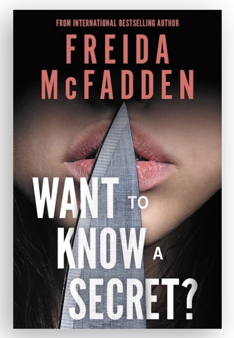 Want to Know a Secret, Paperback by Mcfadden, Freida Like New/ Free shipping