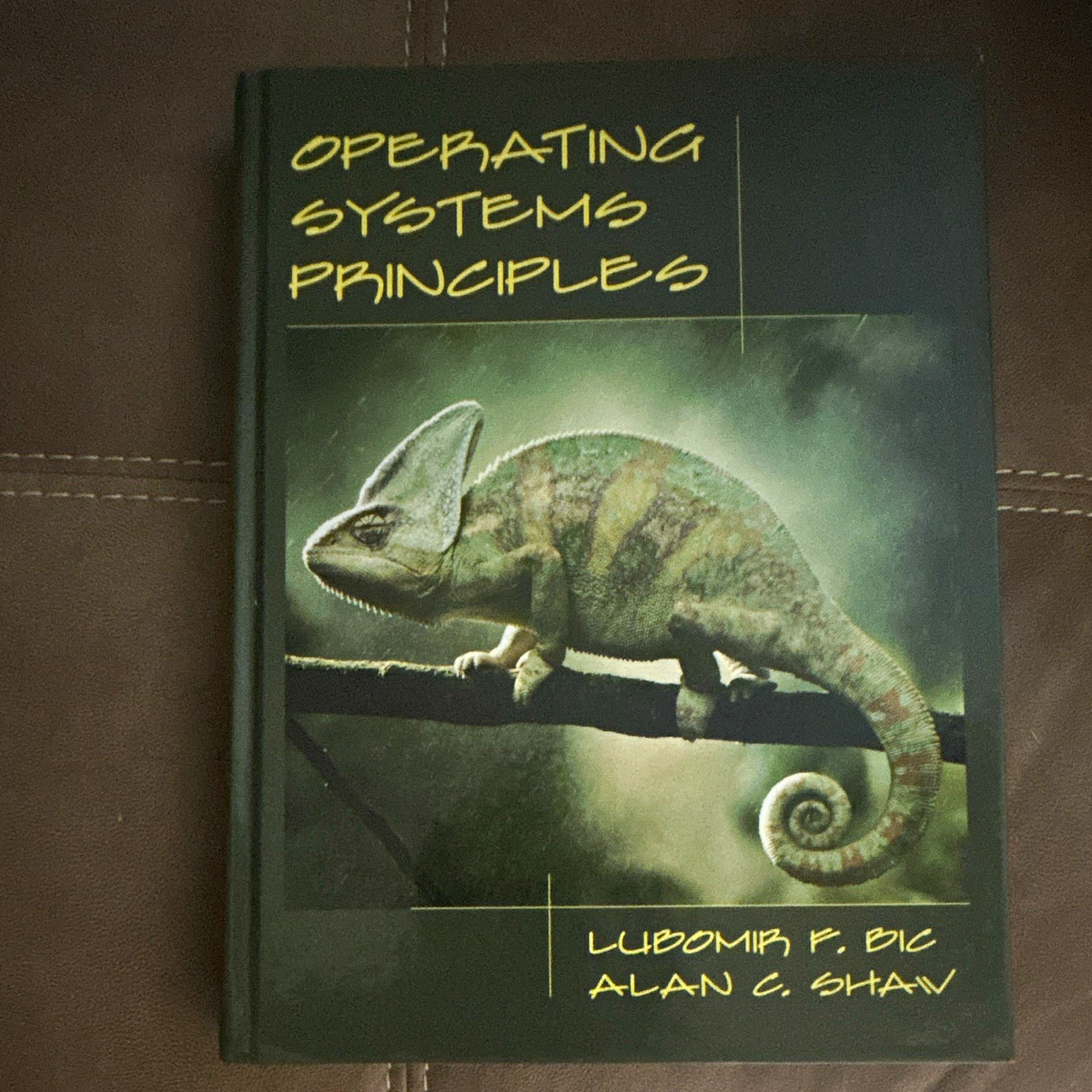 Operating Systems Principles 1st Edition Bic & Shaw Hardcover