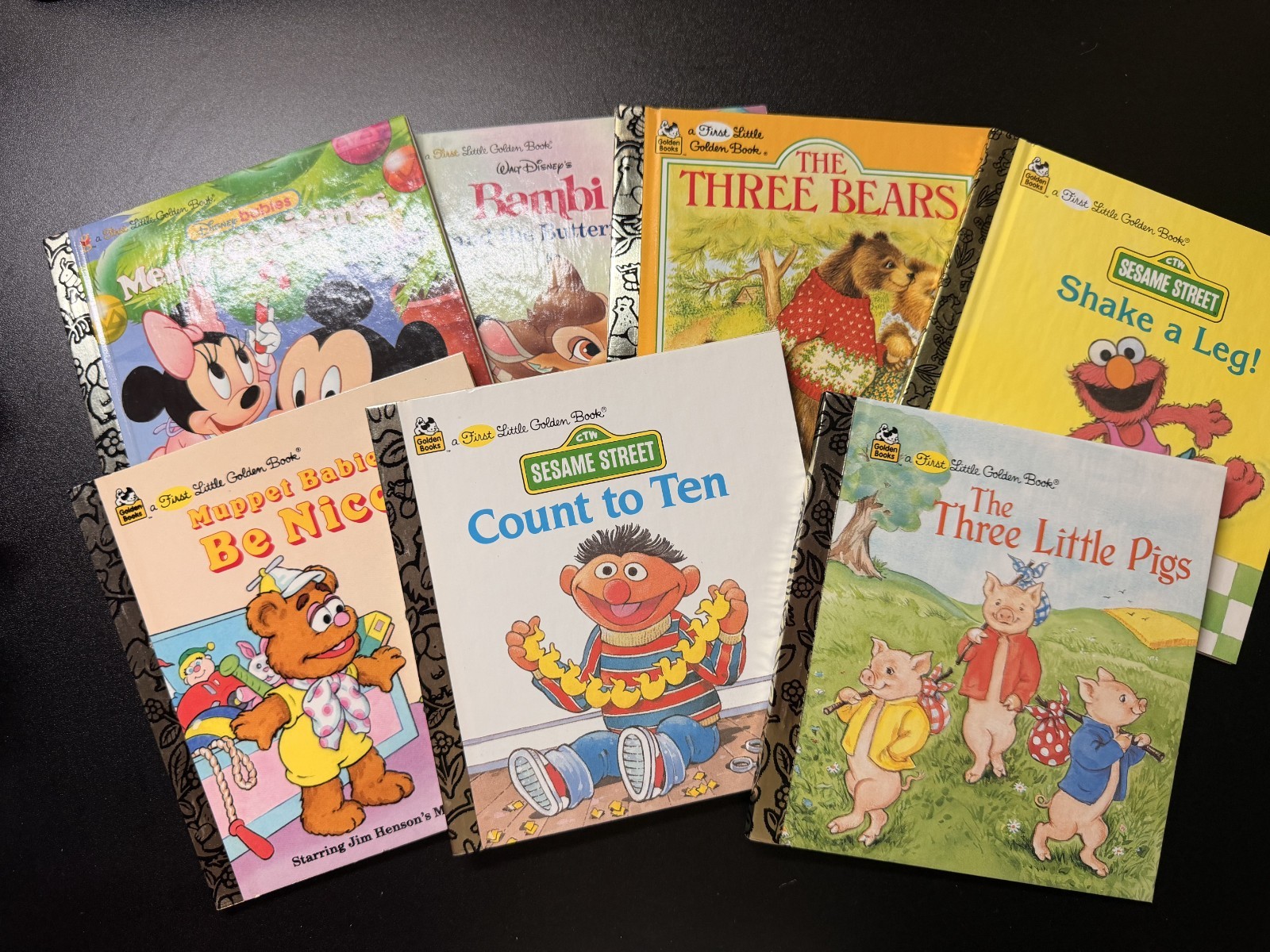 Lot of (7) Vintage Original Little Golden Books—All First “A” Editions 1949-1950