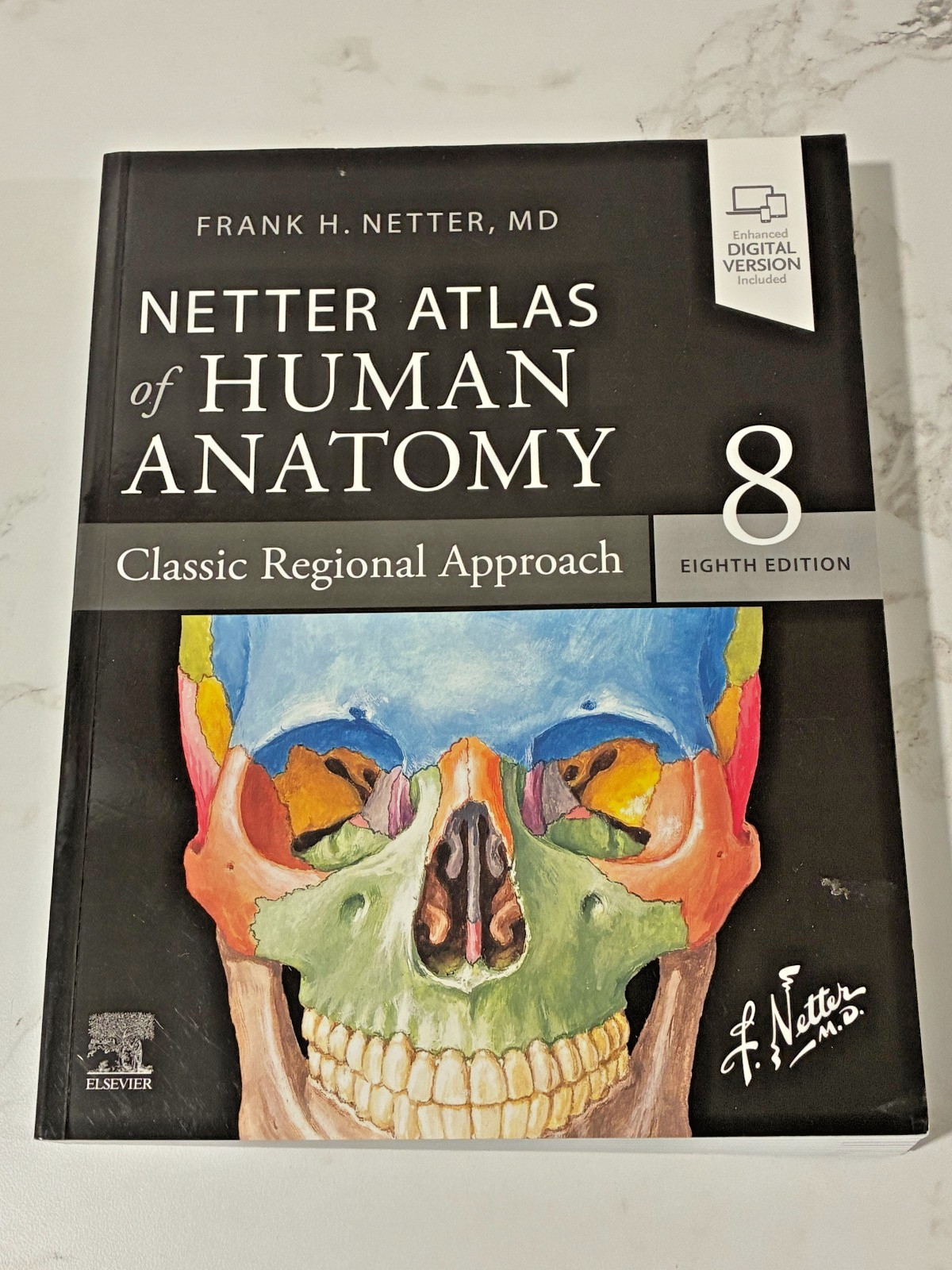 Netter Atlas of Human Anatomy: Classic Regional Approach 8th Edition, Paperback