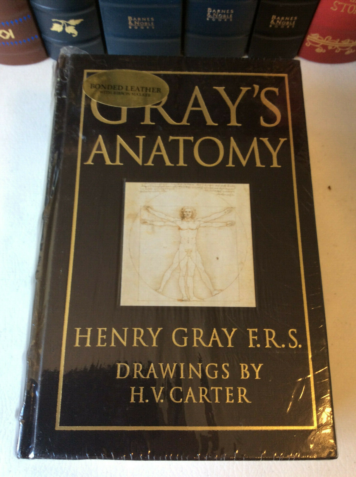 Gray’s Anatomy by Henry Gray, F.R.S.illus. by H.V. Carter, M.D. leather-bound