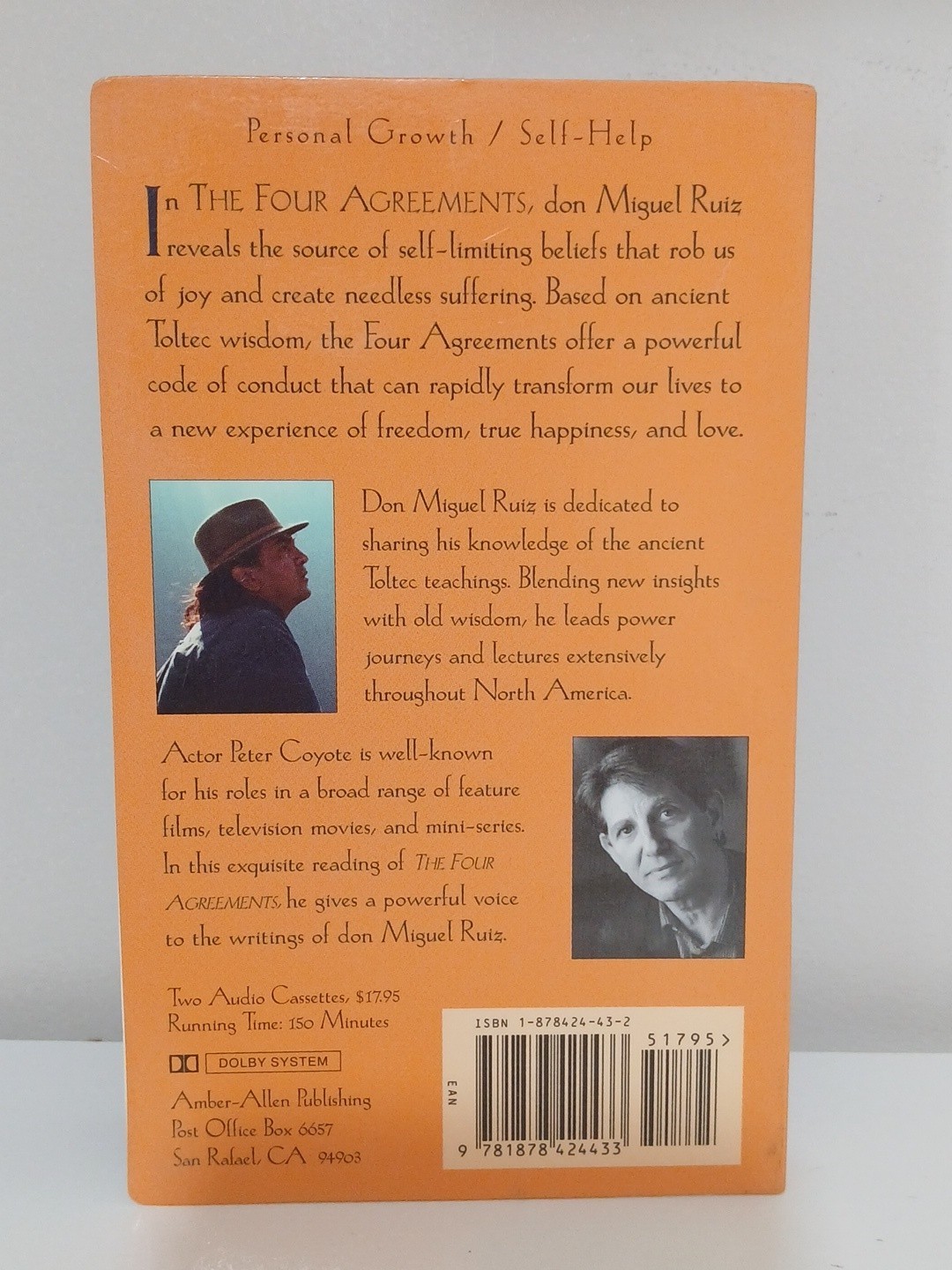 Four Agreements : A Practical Guide to Personal Freedom by Don Miguel Ruiz…