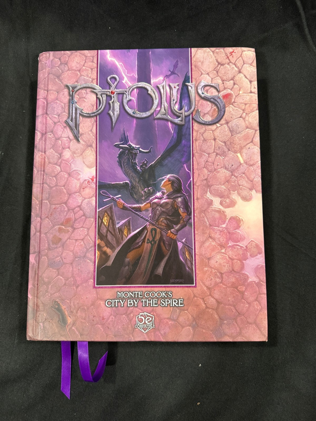 Monte Cook RPG Ptolus – Monte Cook’s City by the Spire (5e Compatible) VG+/NM