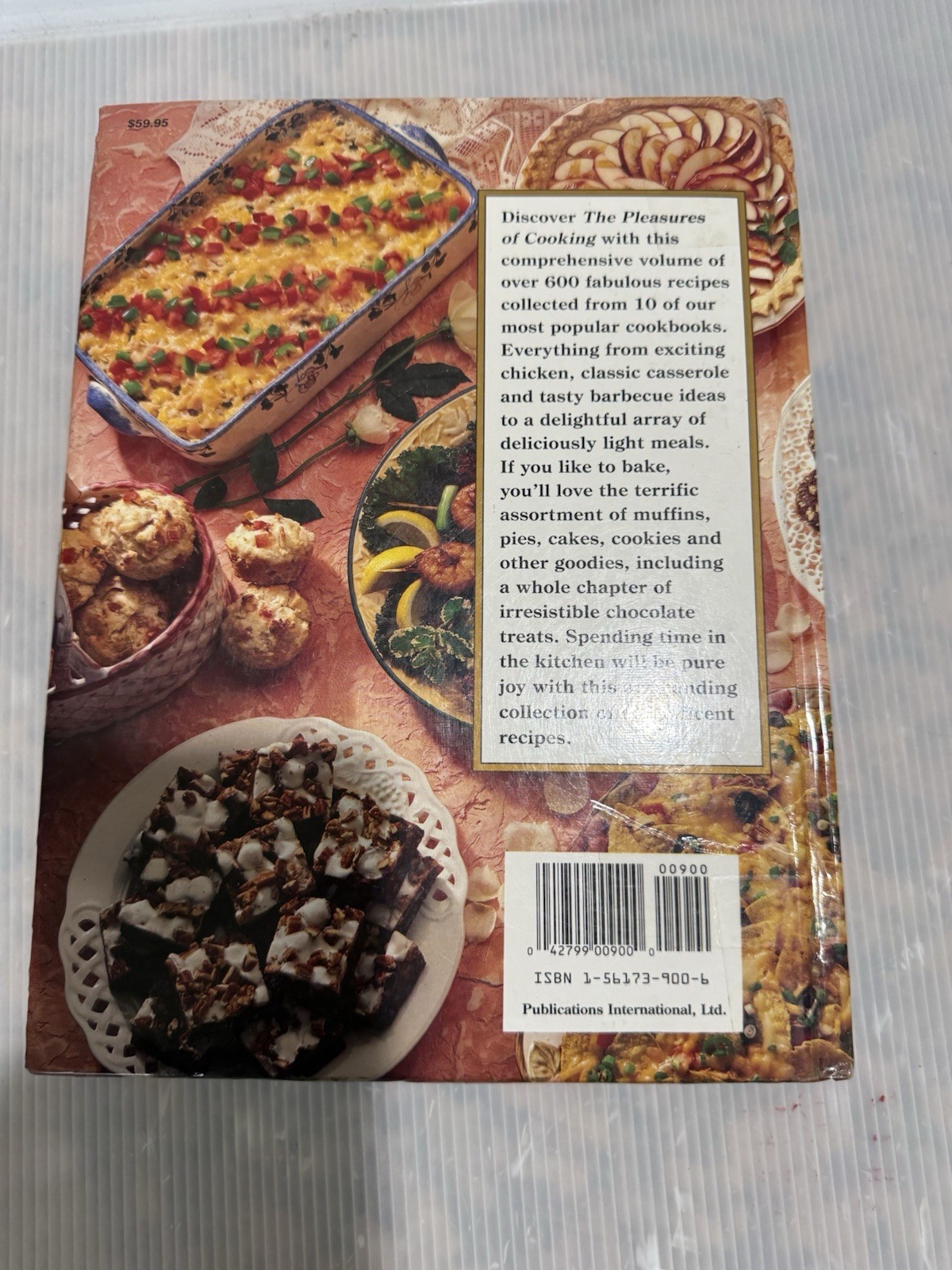 The Pleasures Of Cooking – 10 Cookbooks In One, 608 Pages, great Condition, 1993