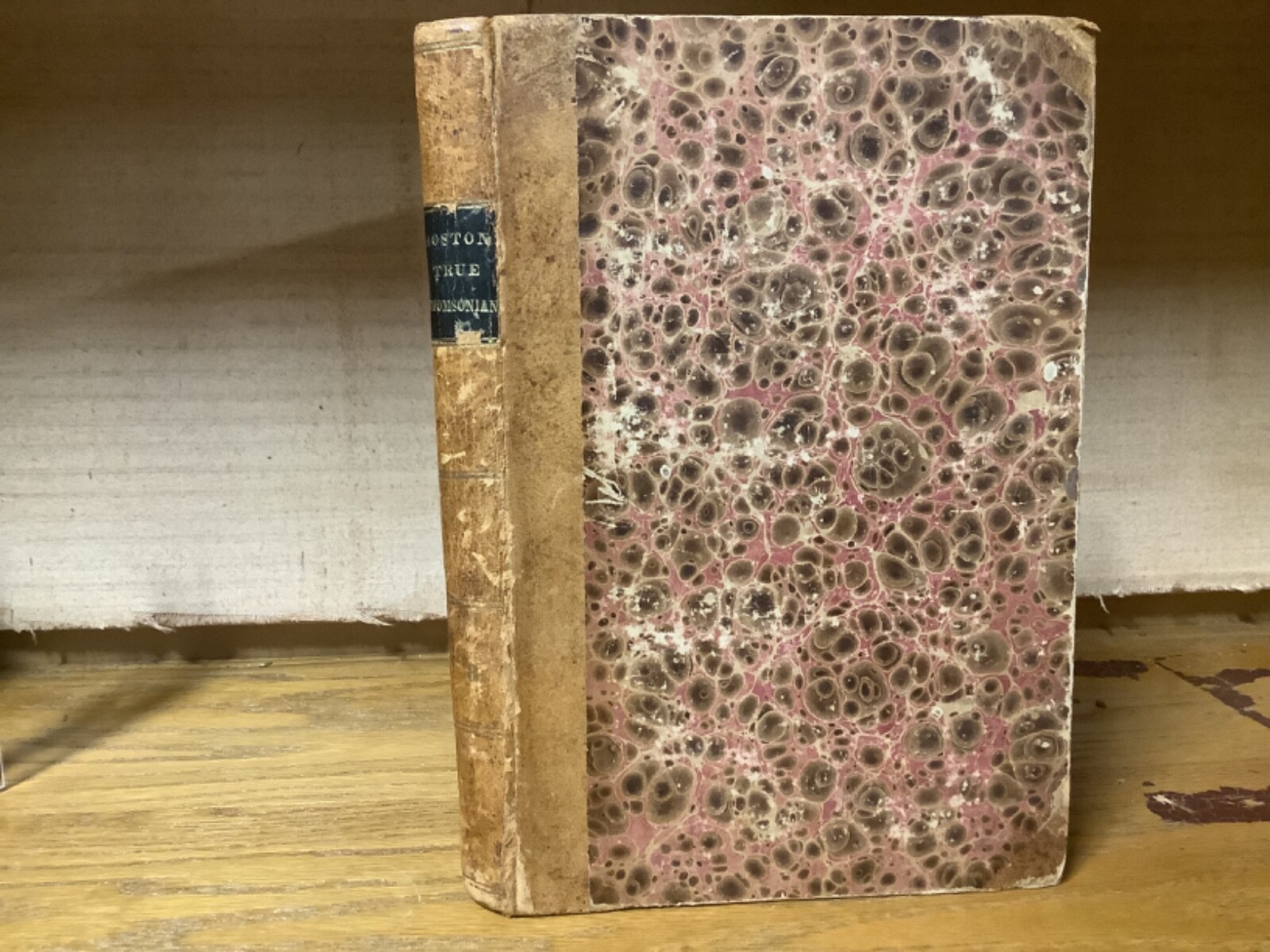 1843 The Boston True Thomsonian – Vol. III – Biweekly Bound Issues