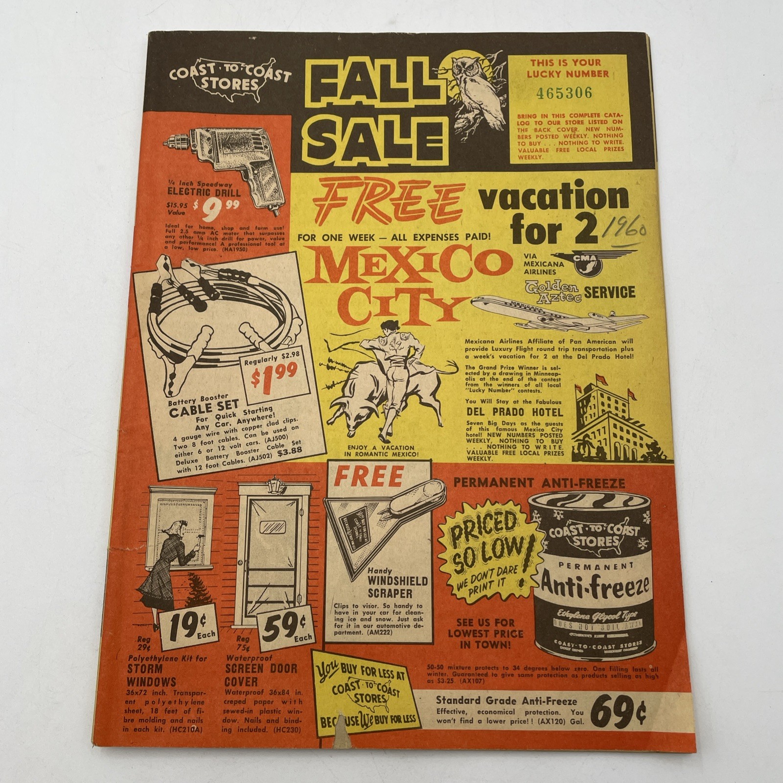 Fall Sale Mailer Coast To Coast 1960 Sporting Goods Housewares Tools 48 Pages