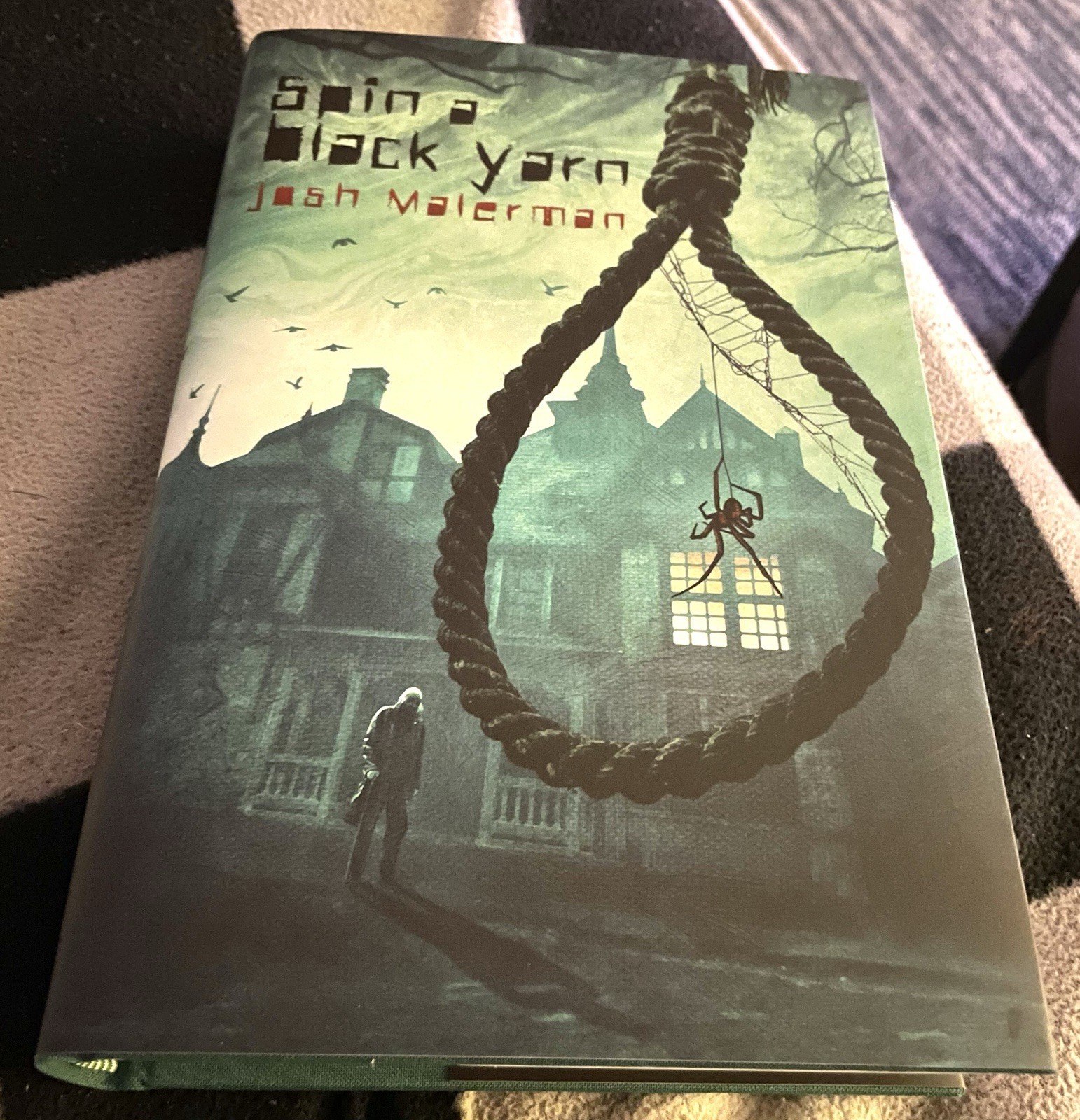 Spin a Black Yarn Josh Malerman SIGNED/#’d SST UK Hardcover Dustjacket Baldwin