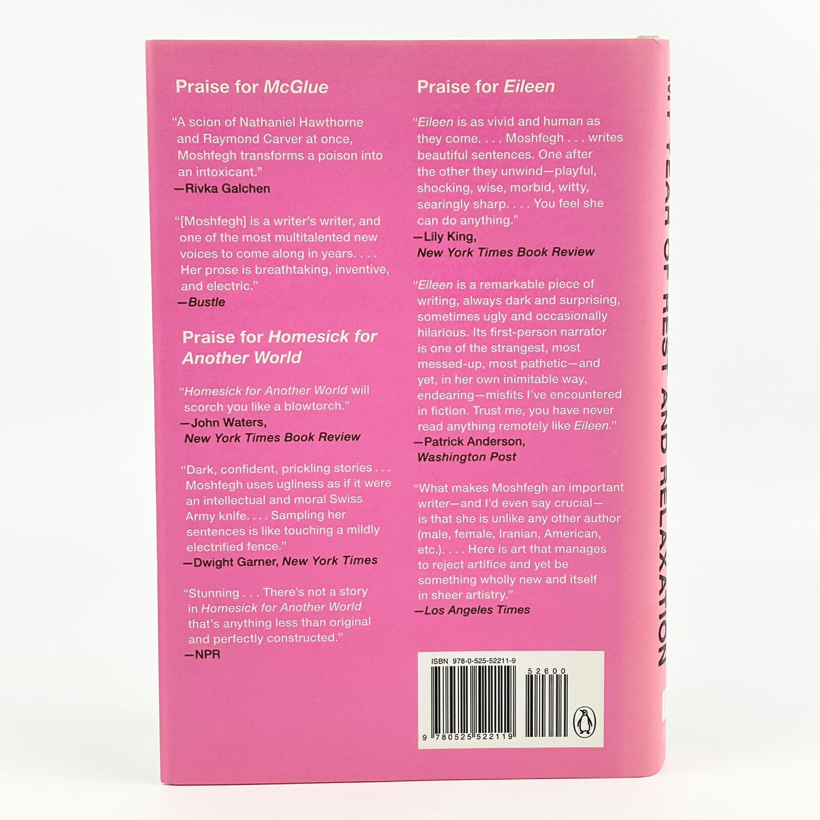 My Year of Rest and Relaxation Ottessa Moshfegh First Edition Printing HC Good