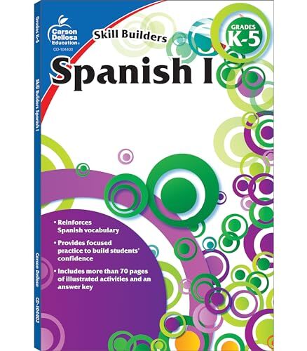 Spanish I: Grades K-5 (Skill Builde…, Carson-Dellosa