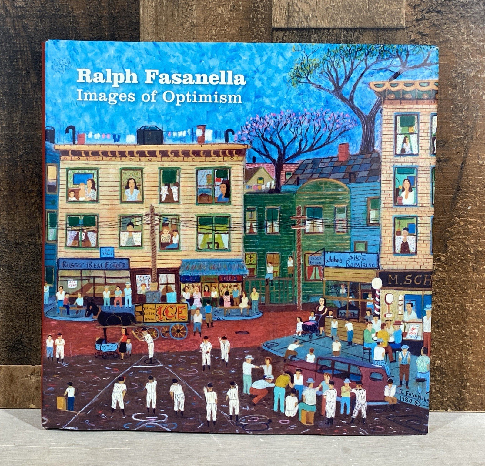 Ralph Fasanella Images of Optimism by Leslie Umberger Hardcover Art Book