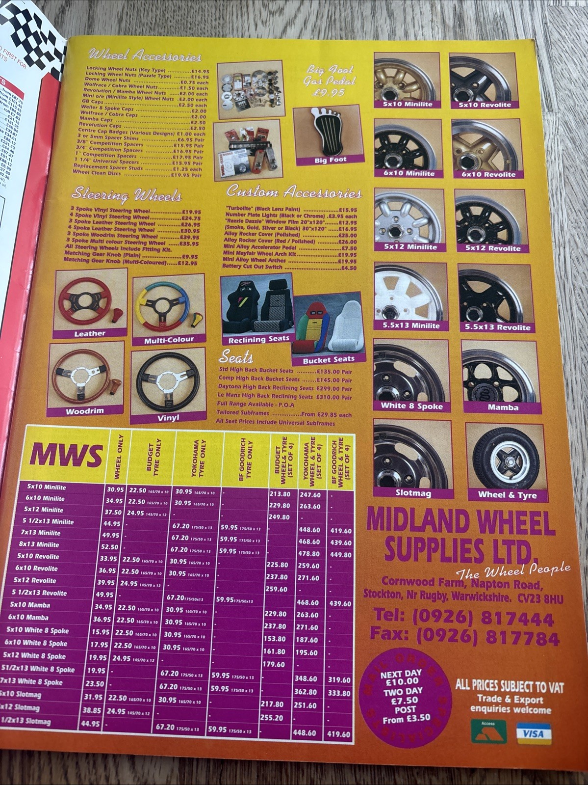 Mini World Magazine April 1994 – Includes Free Print, Stretched Limo, Zak & Bits