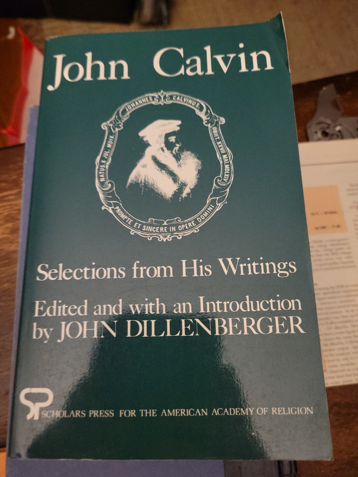 John Calvin: Selections from His Writings AAR Aids for the Study of Relig. Pb