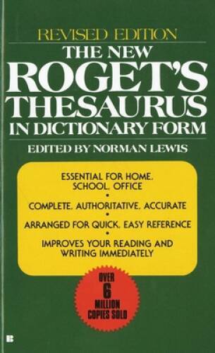 The New Roget’s Thesaurus in Dictionary Form: Revised Edition – GOOD