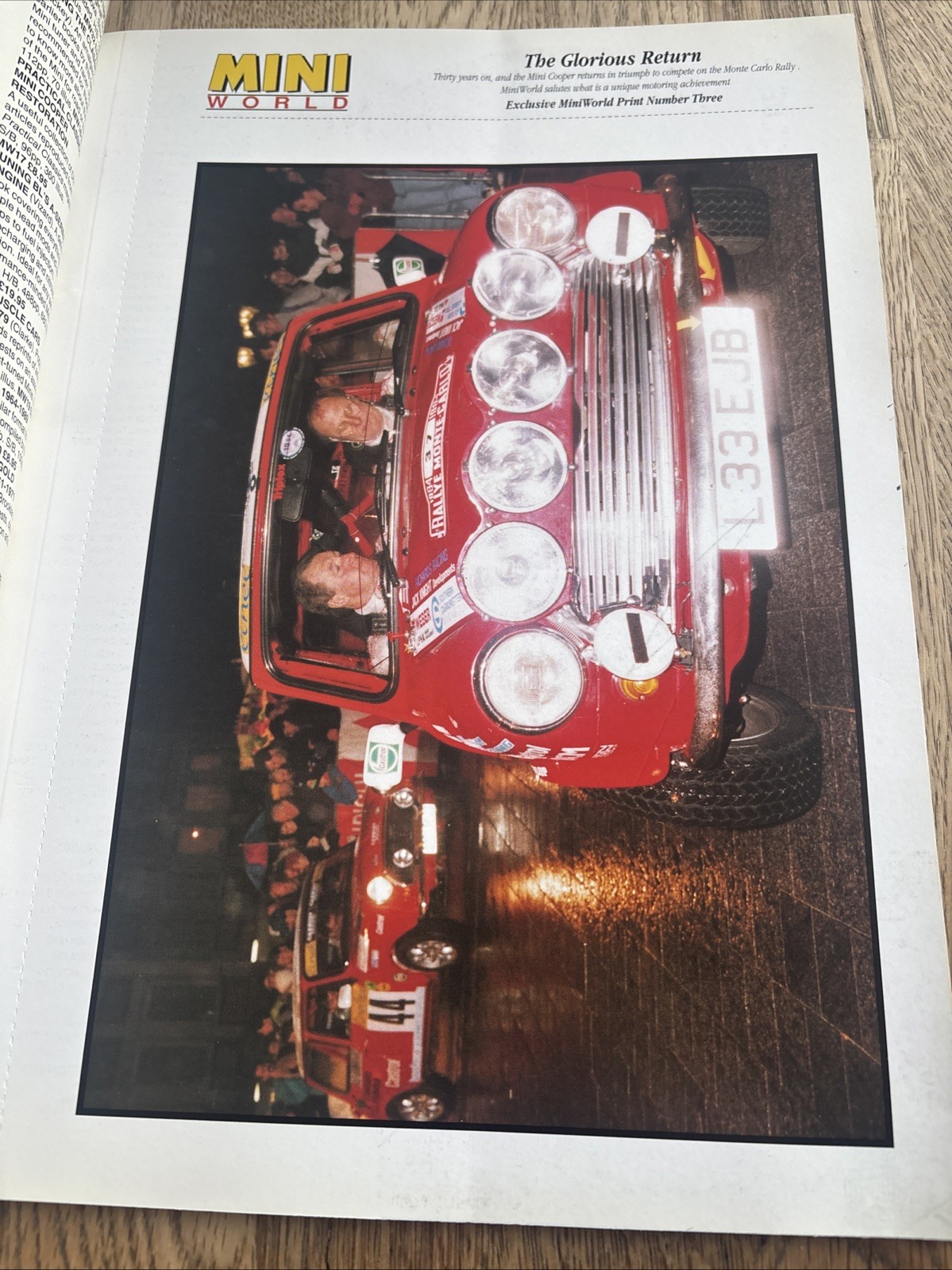 Mini World Magazine April 1994 – Includes Free Print, Stretched Limo, Zak & Bits