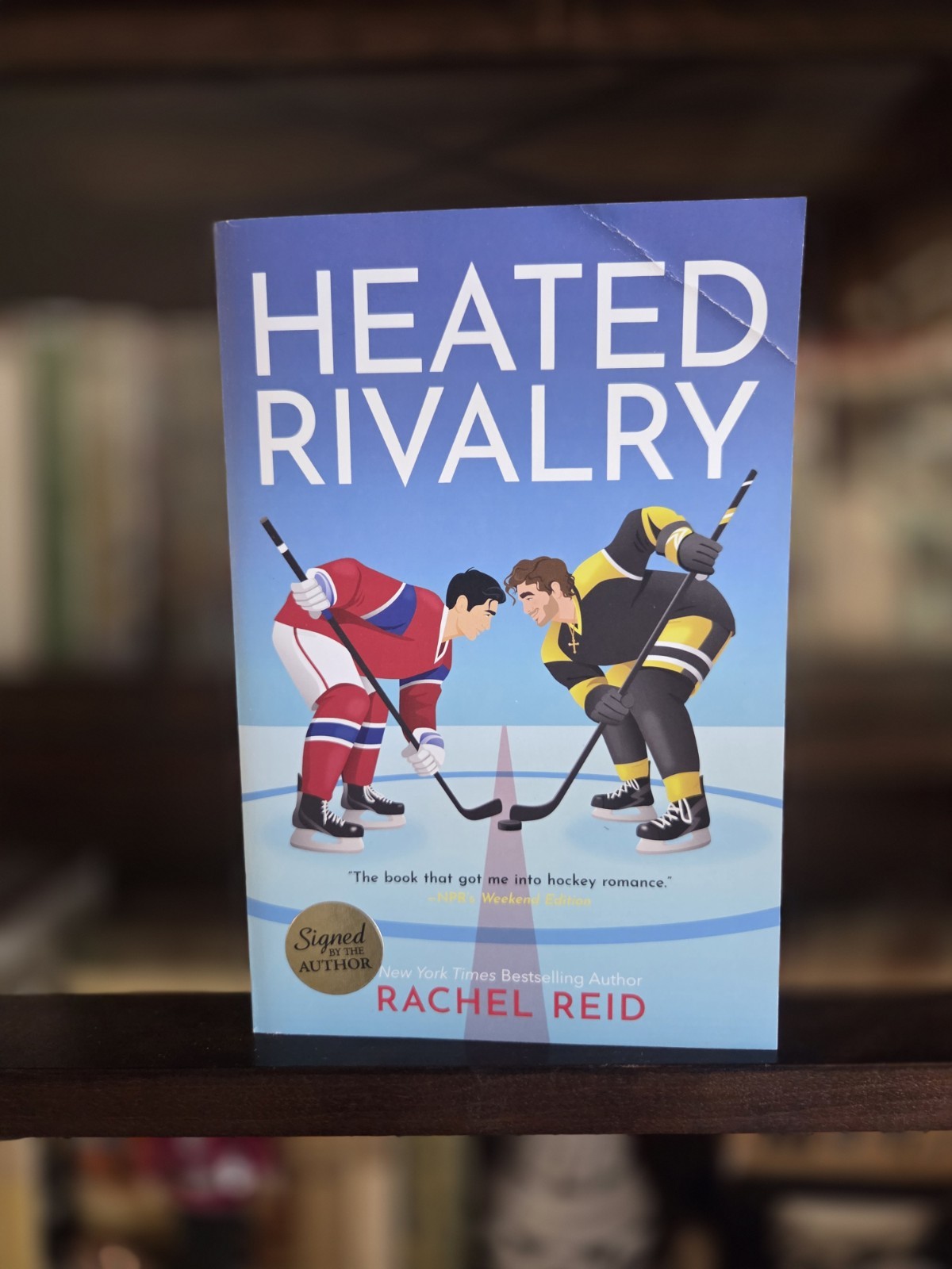 Heated Rivalry by Rachel Reid (2024, Trade Paperback) Signed Book