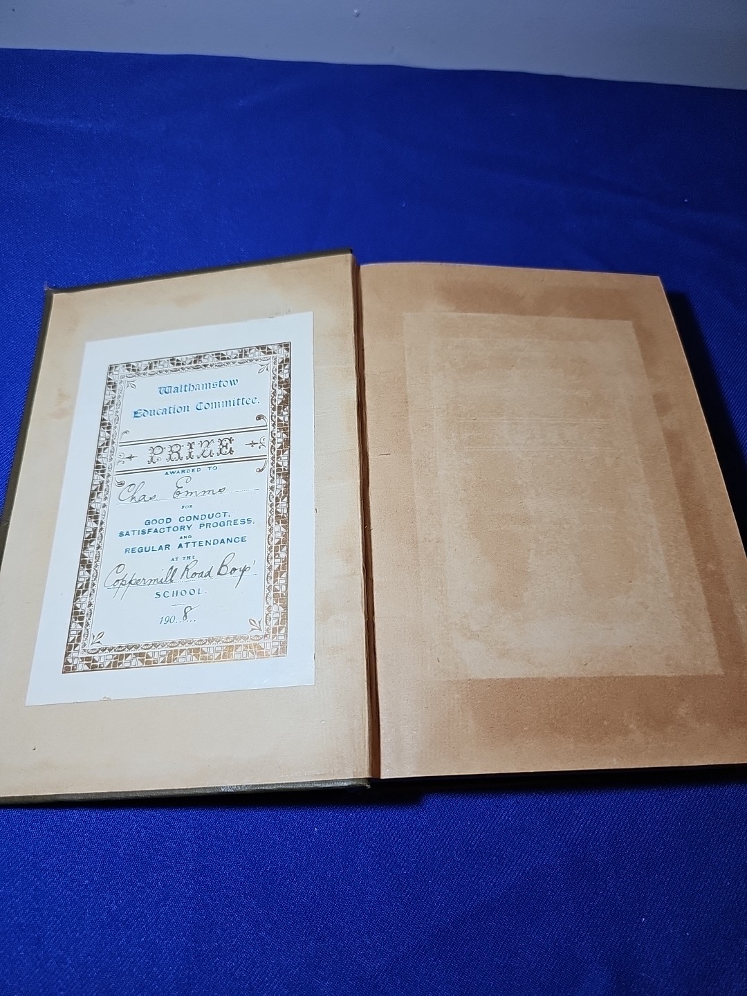 Robinson Crusoe by Daniel Defoe Antique 1910s Hardback Book (Blackie’s Library)