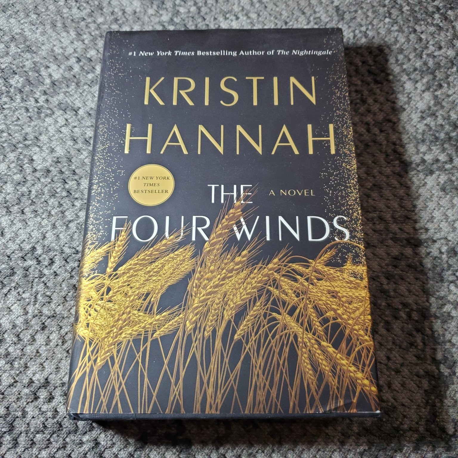 The Four Winds Kristin Hannah 2021 Historical Fiction Hardcover Book HCDJ