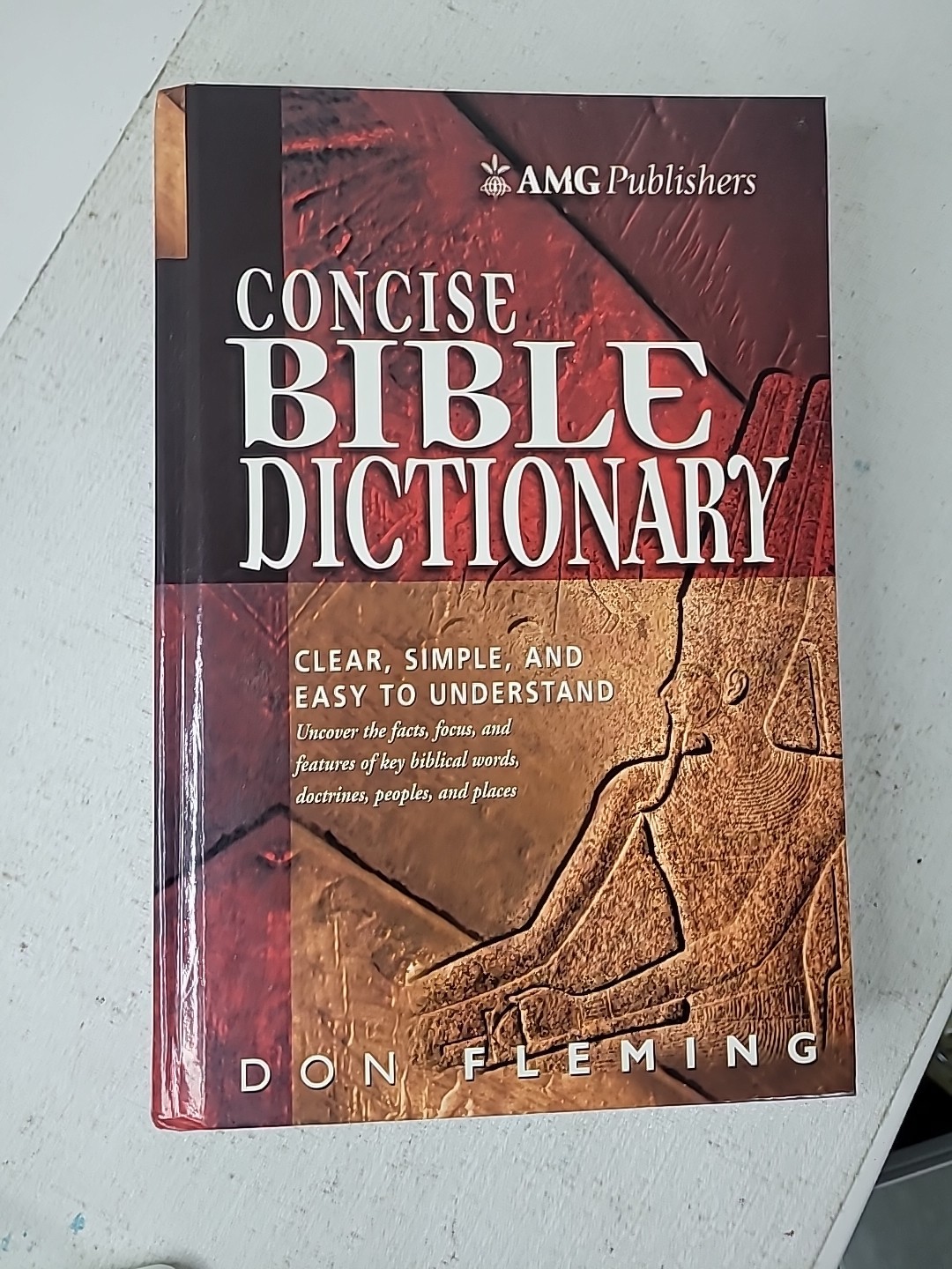 AMG Concise Bible Dictionary by Don Fleming (2004, Hardcover)