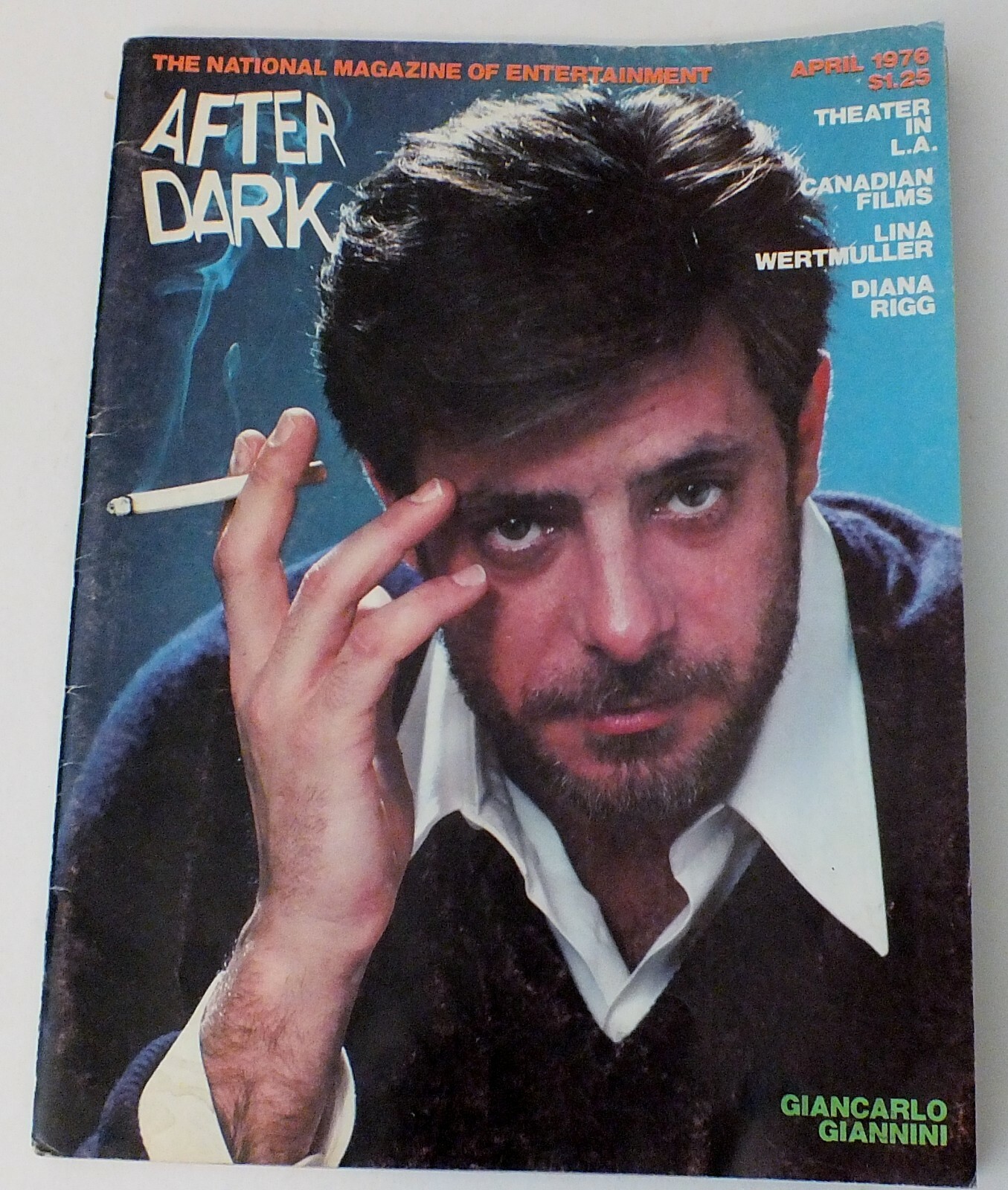 AFTER DARK Magazine of Entertainment APRIL1976 Movies Broadway Fashion GAY int.