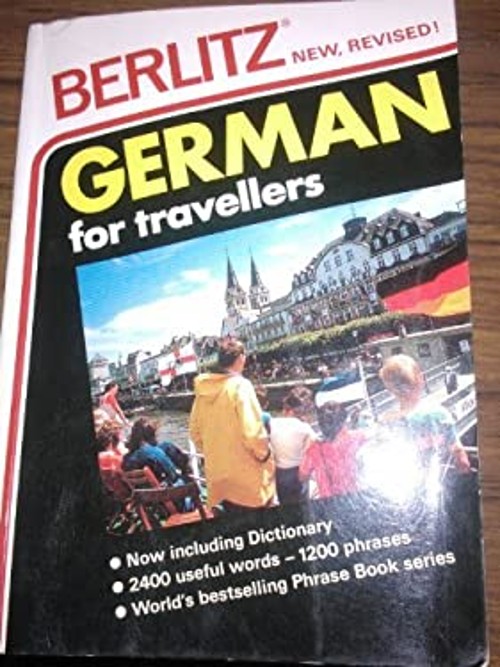 German for Travelers Paperback Berlitz Editors