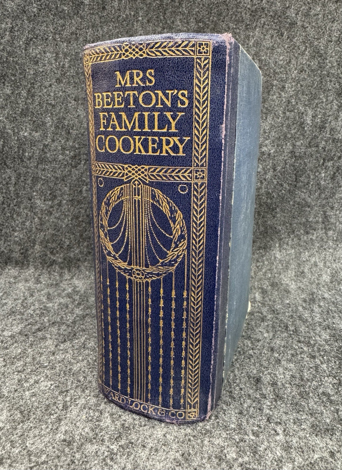 Mrs Beeton’s Family Cookery c1920s BIG Hardcover Cookbook Ward Lock & Co Ltd