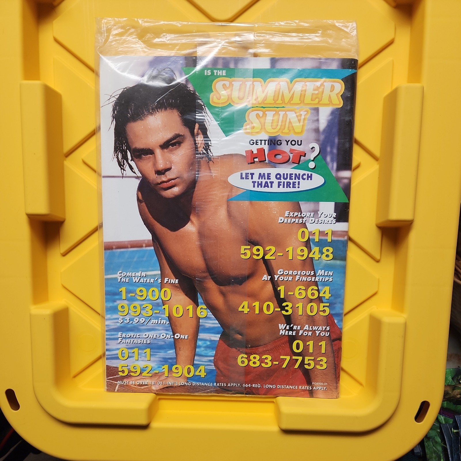 Playgirl Brad Pitt Nude Aug 1997 [Banned Issue] New In Plastic Wrap