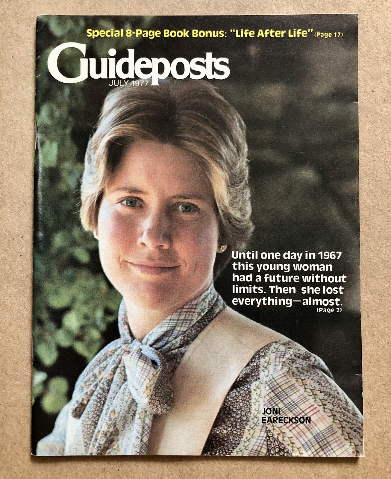 Guideposts Magazine (July 1977), Joni Eareckson Story, VG!