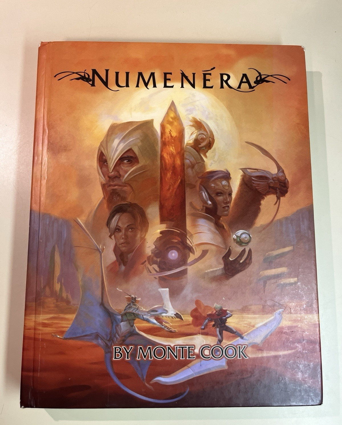 Numenera RPG Corebook Manual, Monte Cook Games, Futuristic Sci-Fi Game