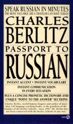 Passport to Russian: Speak Russian in- Charles Berlitz, 9780451172006, paperback